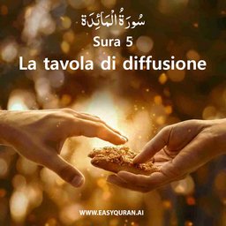 Surah 5 - المَائِدَة