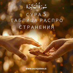 Surah 5 - المَائِدَة
